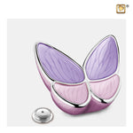 Wings of Hope Medium Parel Lavendel & Gepolijst Zilver M1040