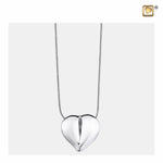 Love Heart Polished Silver PD1010