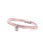 Charm Armband Staal – Roze