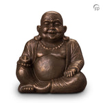 Keramische urn brons Boeddha UGK042B