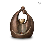 Keramische urn brons Eeuwige Liefde UGK061BT