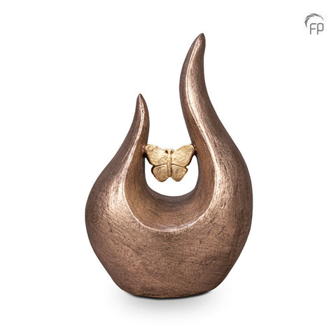 FPU052 Keramische kunst urn Fuego