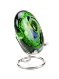 Kieselsteine ​​oval mehrfarbig grün U36PMG 