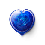 Medium heart blue mixed U39MHB